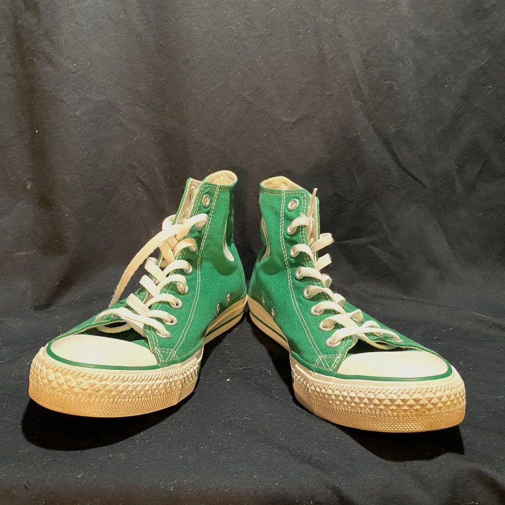 Converse Hi-top (green)